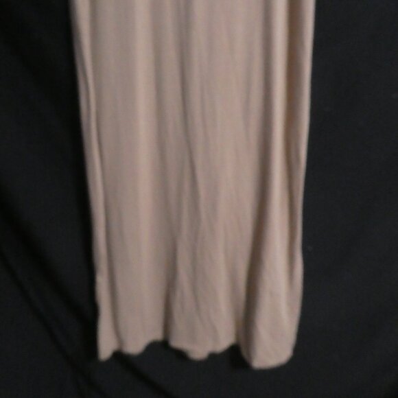 VENUS | large | Beige Sleeveless Maxi Dress | Slit Bottom Side | Preloved - Picture 7 of 14